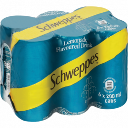 Schweppes Lemonade 200mlx6