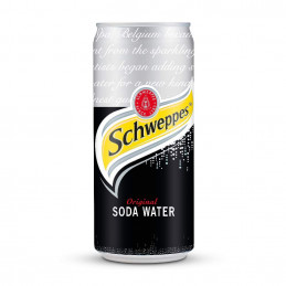 Schweppes Soda Water  Can...