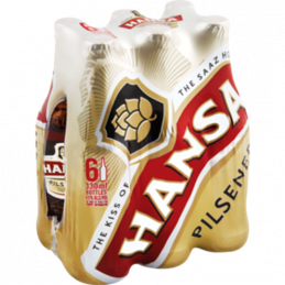 Hansa Pilsener Beer 330mlx6