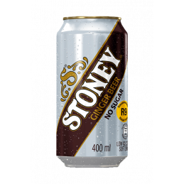 Stoney Ginger Beer No Sugar Can 330ml