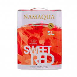 Namaqua Sweet Red Wine 5lt