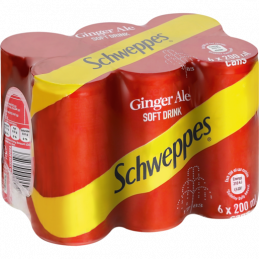 Schweppes Ginger Ale 200mlx6