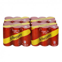 Schweppes Ginger Ale Cans...