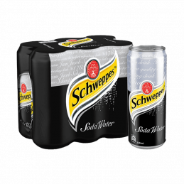 Schweppes Soda Water 200mlx6