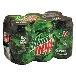Mountain Dew  Cans 440mlx6